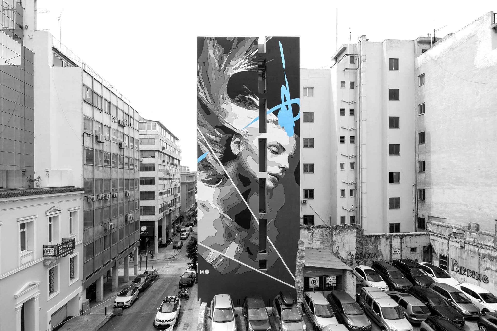 INO - Graffiti-Kuenstler - Piraeus