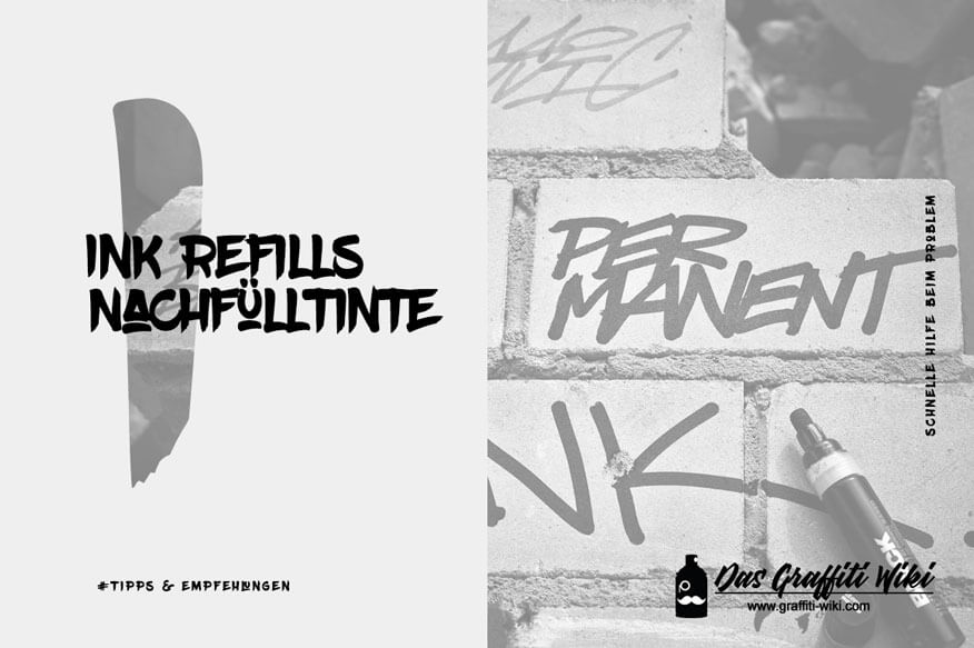 Ink-Refills und Nachfüllfarben