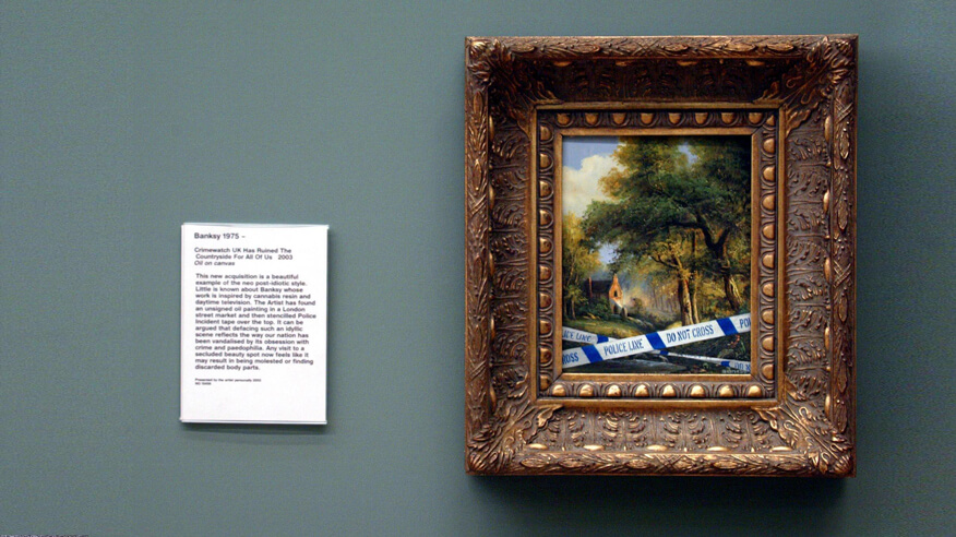 Banksy Art London Tate Modern