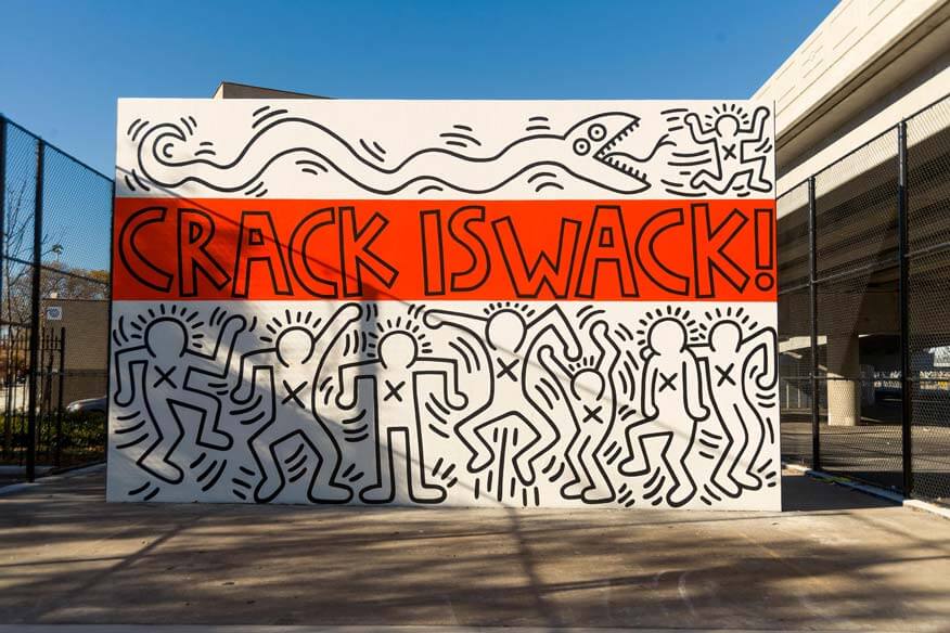 Street Art Künstler und Graffiti Künstler Keith Haring