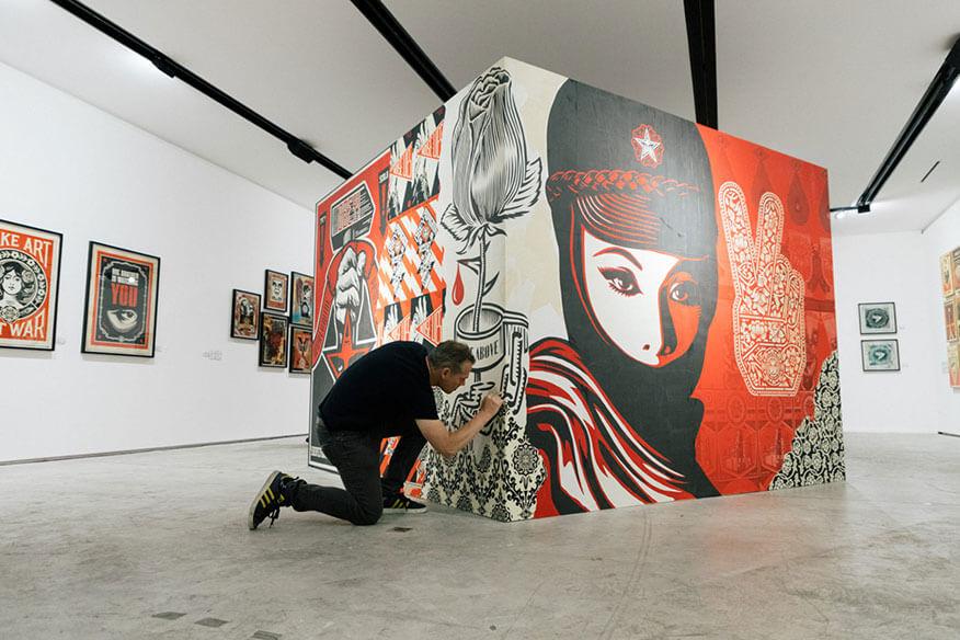 Shepard Fairey Three Decades of Dissent