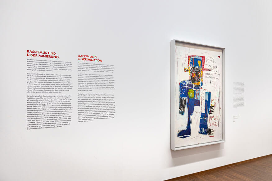 Jean-Michel Basquiat "Irony of a Negro Policeman"
