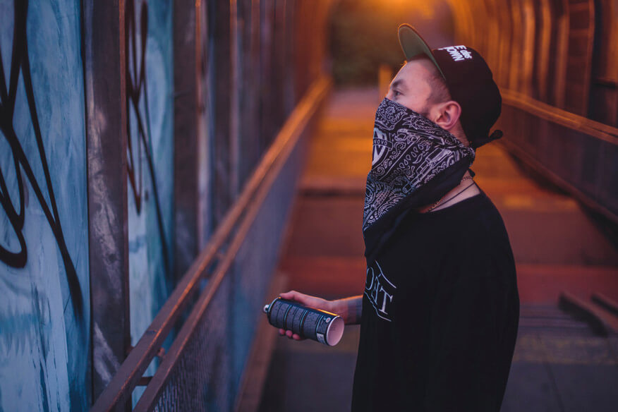 Wiederholungen beim Graffiti-Namen